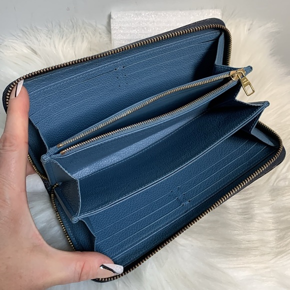 Authentic Louis Vuitton empriente zippy wallet dyed black - Picture 11 of 17